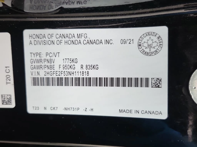 Honda Civic * SPORT * CARFAX * ЦЕНА ДО БГ - автомобили, коли, обяви за нови и употребявани 14