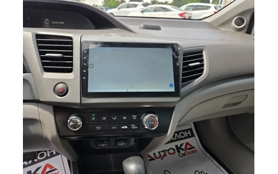 Honda Civic 1.8i-141кс= АВТОМАТ= НАВИГАЦИЯ= ПОДГРЕВ - автомобили, коли, обяви за нови и употребявани 15