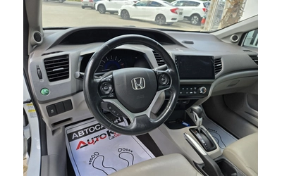 Honda Civic 1.8i-141кс= АВТОМАТ= НАВИГАЦИЯ= ПОДГРЕВ - автомобили, коли, обяви за нови и употребявани 7