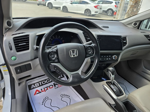 Honda Civic 1.8i-141кс= АВТОМАТ= НАВИГАЦИЯ= ПОДГРЕВ - автомобили, коли, обяви за нови и употребявани 7
