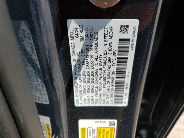 Honda Cr-v SPORT TOURING* ХИБРИД 4Х4* ОБДУХВАНЕ* KEYLESS - автомобили, коли, обяви за нови и употребявани 13