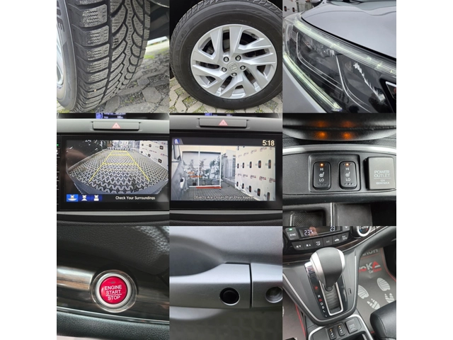 Honda Cr-v 2.4i-188кс= АВТОМАТ= FACE= 4X4= 3xКАМЕРИ= KEYLESS - автомобили, коли, обяви за нови и употребявани 16
