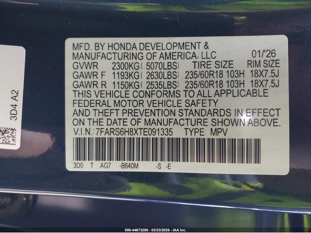 Honda CR-V HYBRID 2.0L I-4 DI, DOHC, VVT, 145HP All Wheel Drive - автомобили, коли, обяви за нови и употребявани 8