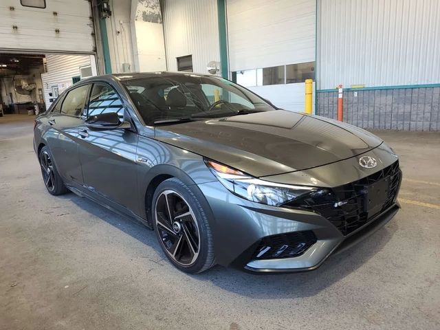 Hyundai Elantra * N LINE ULTIMATE * CARFAX * LANE ASSIST * - автомобили, коли, обяви за нови и употребявани 1