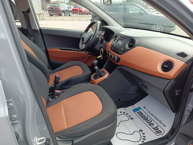 Hyundai I10 1.0i-FACELIFT-СЕРВИЗНА ИСТОРИЯ - автомобили, коли, обяви за нови и употребявани 14
