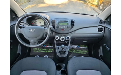 Hyundai I10 1.1i 66K.C. / 52800КМ / КЛИМАТИК / 2010 ГОДИНА - автомобили, коли, обяви за нови и употребявани 6