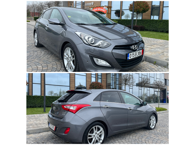 Hyundai I30 1.6CRDI 128к.с. Premium Full Full - автомобили, коли, обяви за нови и употребявани 15