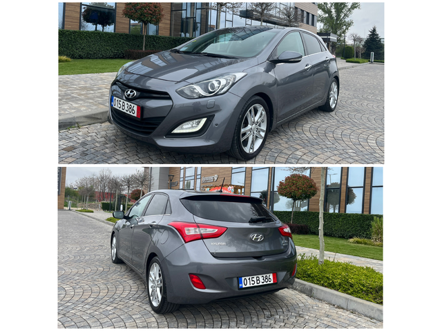 Hyundai I30 1.6CRDI 128к.с. Premium Full Full - автомобили, коли, обяви за нови и употребявани 16