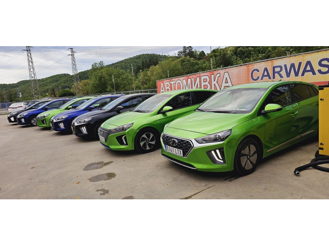 Hyundai Ioniq Full Hybrid* Зелена Перла* ГОТОВ ЗА ТАКСИ - автомобили, коли, обяви за нови и употребявани 10