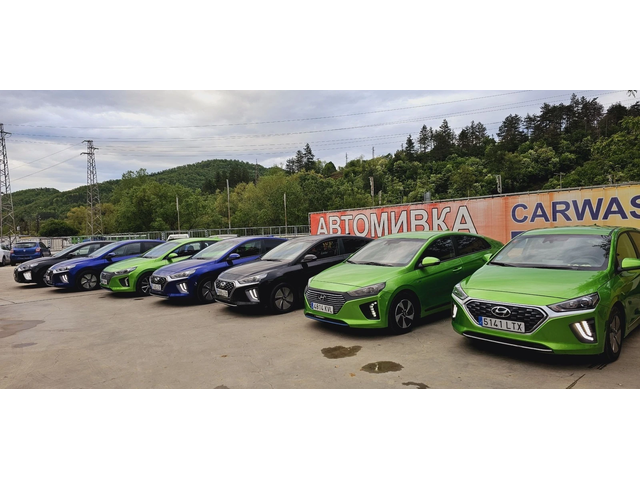 Hyundai Ioniq Full Hybrid* Зелена Перла* ГОТОВ ЗА ТАКСИ - автомобили, коли, обяви за нови и употребявани 12