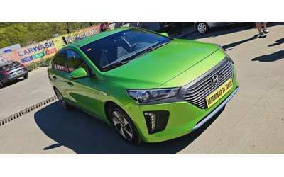 Hyundai Ioniq Full Hybrid* Зелена Перла* ГОТОВ ЗА ТАКСИ - автомобили, коли, обяви за нови и употребявани 7
