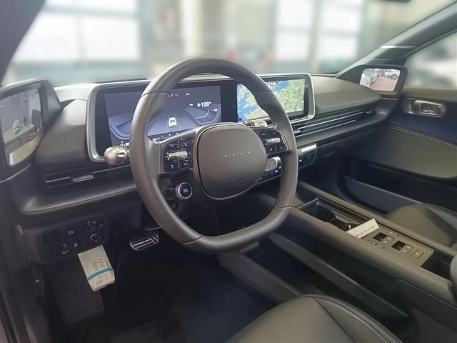 Hyundai Ioniq 6 77kWh AWD UNIQ 360* Matrix DISTR HUD Winter Pack+ - автомобили, коли, обяви за нови и употребявани 7