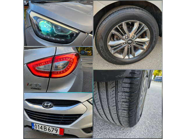 Hyundai IX35 2.0 Crdi AVTOMAT/4X4/KOJA/NAVIG/FACELIFT - автомобили, коли, обяви за нови и употребявани 15