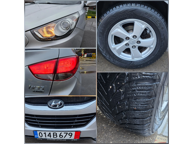 Hyundai IX35 1.7 Crdi 6skorost/Klima/Top sustoqnie - автомобили, коли, обяви за нови и употребявани 14