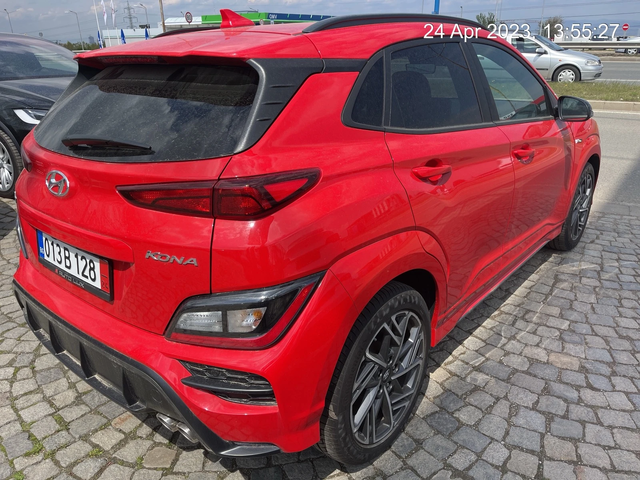 Hyundai Kona N-line/199рs/13km - автомобили, коли, обяви за нови и употребявани 4