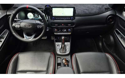 Hyundai Kona 1.6 T* INSCRIPTION* N LINE* ПОДГРЕВ* ОБДУХВ* PANO* - автомобили, коли, обяви за нови и употребявани 6
