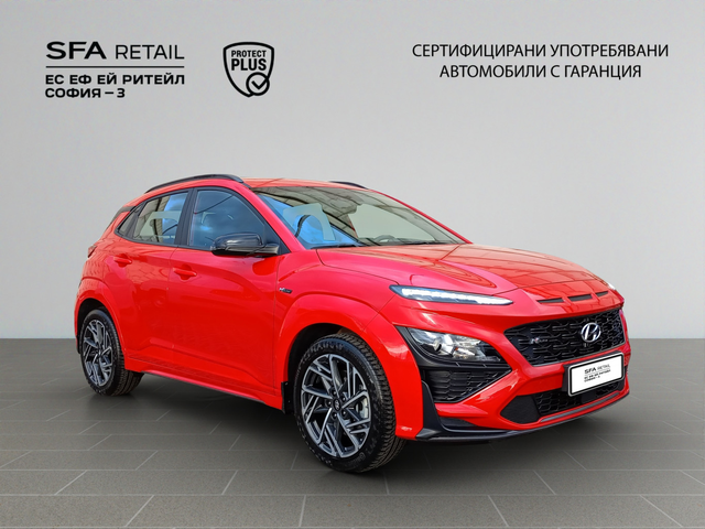 Hyundai KONA PE Exclusive N Line 1.6T 198hp DCT7 E6 - автомобили, коли, обяви за нови и употребявани 2