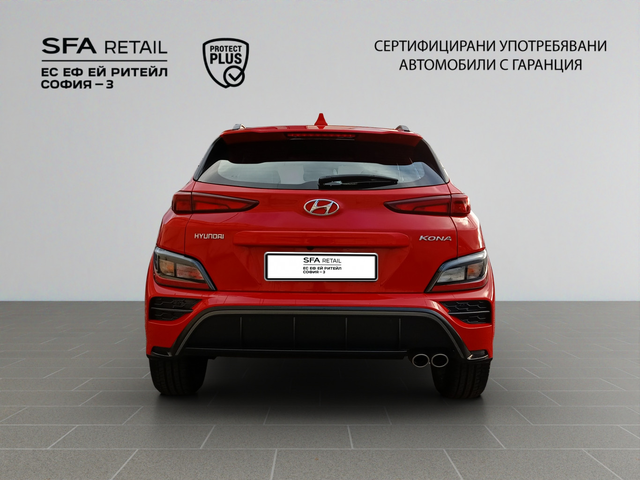 Hyundai KONA PE Exclusive N Line 1.6T 198hp DCT7 E6 - автомобили, коли, обяви за нови и употребявани 5