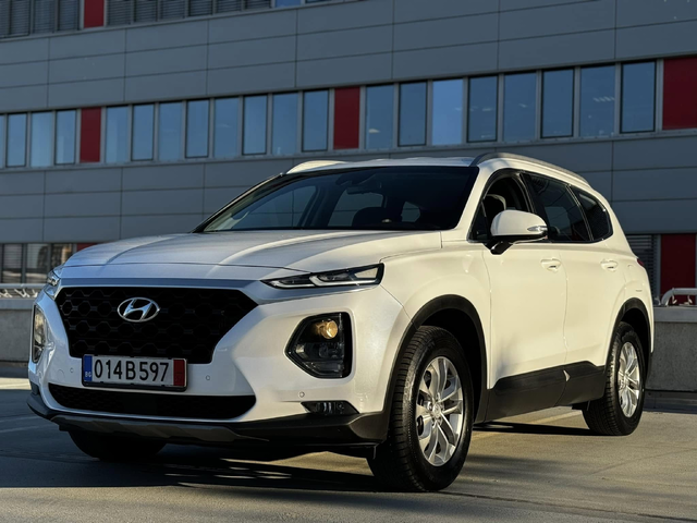 Hyundai Santa fe 2.2 4WD 8 скорости Реална 2021г - автомобили, коли, обяви за нови и употребявани 11