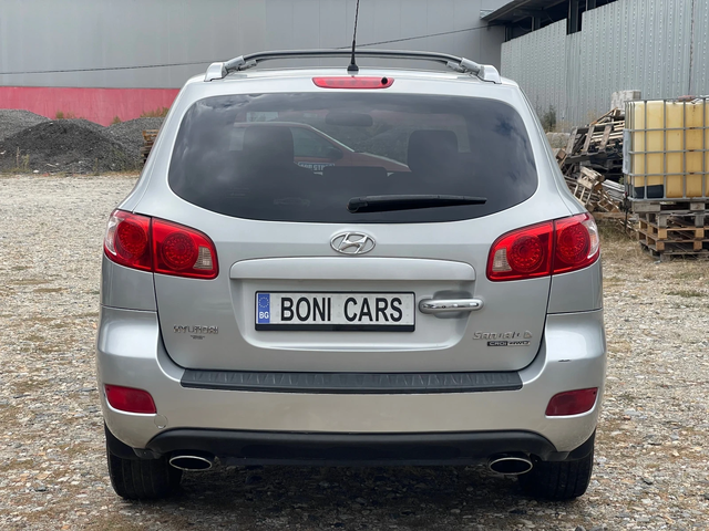 Hyundai Santa fe 2.2CRDi-150к.с/ 4х4/ 6скорости/ Климатроник/Италия - автомобили, коли, обяви за нови и употребявани 5