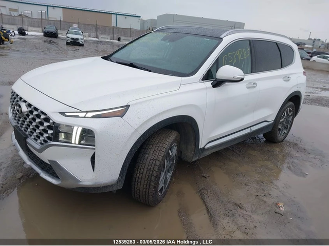 Hyundai Santa fe PLUG-IN HYBRID* LUXURY* Кафява кожа - автомобили, коли, обяви за нови и употребявани 1