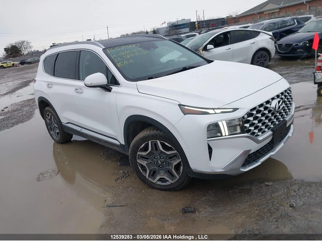 Hyundai Santa fe PLUG-IN HYBRID* LUXURY* Кафява кожа - автомобили, коли, обяви за нови и употребявани 2