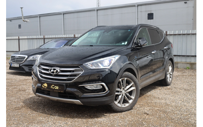 hyundai-santa-fe-4wd-2-2crdi-keygo-pano-360-kam-sitzklima-infinity-4hszh-distronic-lane-blind-klimatronic-leder-200ps-ahk-238kkm-icarbg-icarstarazagora - 1