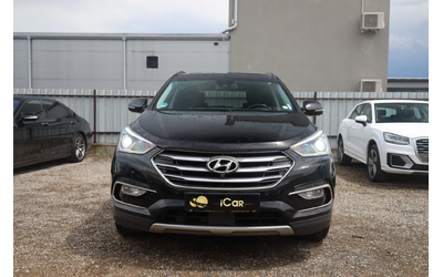 hyundai-santa-fe-4wd-2-2crdi-keygo-pano-360-kam-sitzklima-infinity-4hszh-distronic-lane-blind-klimatronic-leder-200ps-ahk-238kkm-icarbg-icarstarazagora - 2