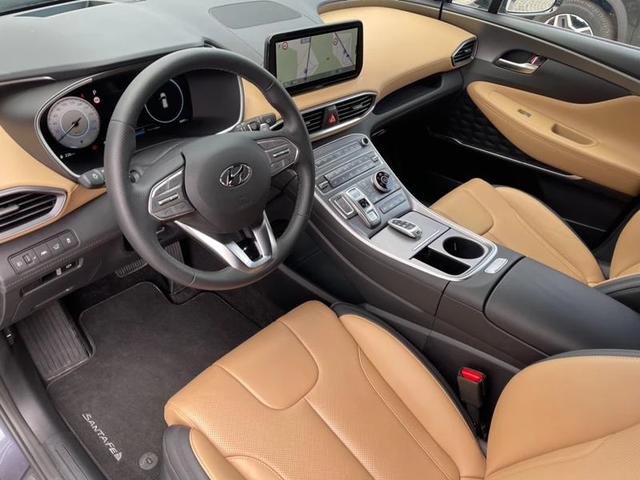 Hyundai Santa fe 2.2CRDI/6+ 1/модел 2021г. - автомобили, коли, обяви за нови и употребявани 7