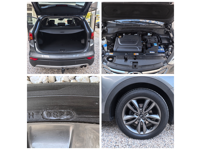 Hyundai Santa fe С - История Панорама Навигация Камера Keyless Go - автомобили, коли, обяви за нови и употребявани 14
