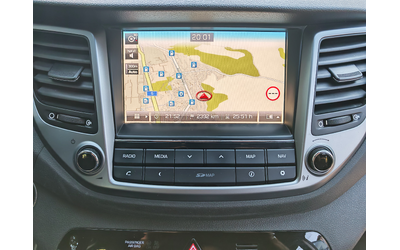 Hyundai Tucson 2.0CRDI-4x4-НАВИГАЦИЯ-КАМЕРА - автомобили, коли, обяви за нови и употребявани 12