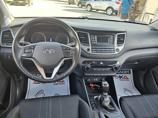 Hyundai Tucson 1.7CRDI-116kc= 149.000km= 6СКОРОСТИ= СЕРВИЗНА ИСТО - автомобили, коли, обяви за нови и употребявани 9