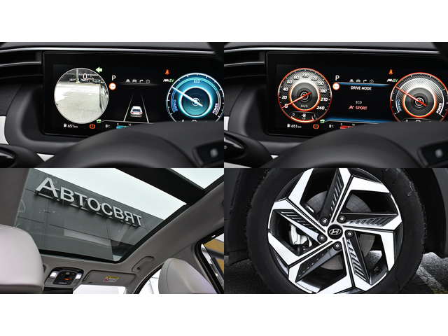 Hyundai Tucson 1.6 T-GDi PREMIUM Hybrid Automatic - автомобили, коли, обяви за нови и употребявани 16