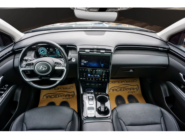 Hyundai Tucson 1.6 PHEV 4WD EXE  PANO * ПАМЕТ* * ОБДУХВАНЕ* - автомобили, коли, обяви за нови и употребявани 10
