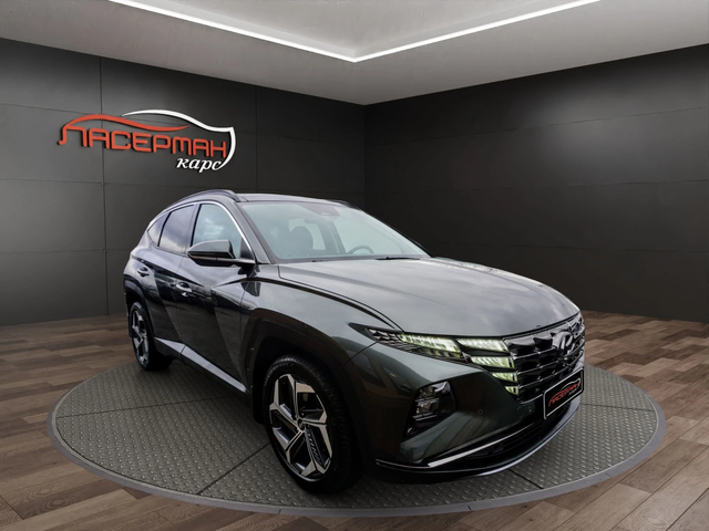 Hyundai Tucson 1.6 PHEV 4WD EXE  PANO * ПАМЕТ* * ОБДУХВАНЕ* - автомобили, коли, обяви за нови и употребявани 1