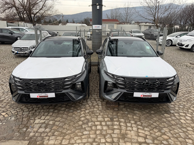 Hyundai Tucson Model-2025/Hibrid-239ps/N-line/Sitze Paket - автомобили, коли, обяви за нови и употребявани 1