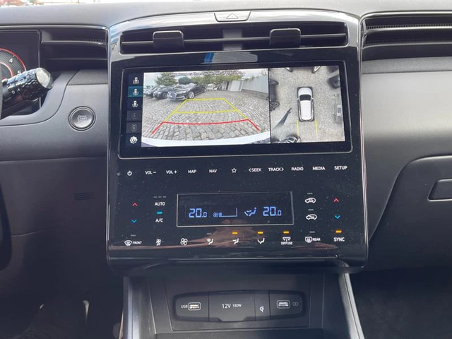 Hyundai Tucson N-line/1.6-CRDI(дизел), 7-DCT , 4X4 - автомобили, коли, обяви за нови и употребявани 12