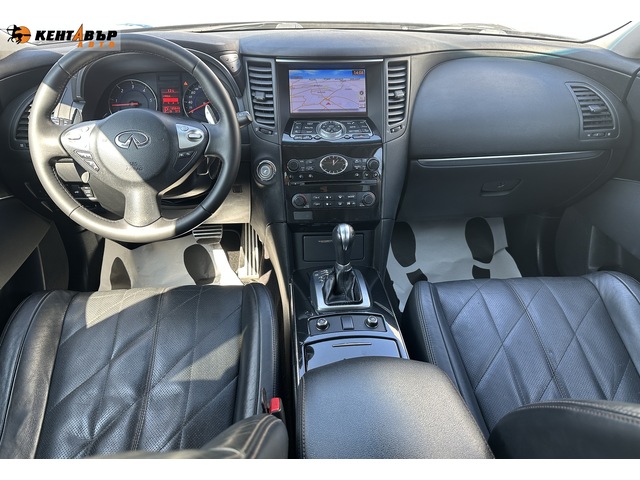 Infiniti FX30 V6 GT 3.0d 238к.с./Внос от Италия/ГАРАНЦИЯ ОТ КЕНТАВЪР - автомобили, коли, обяви за нови и употребявани 9