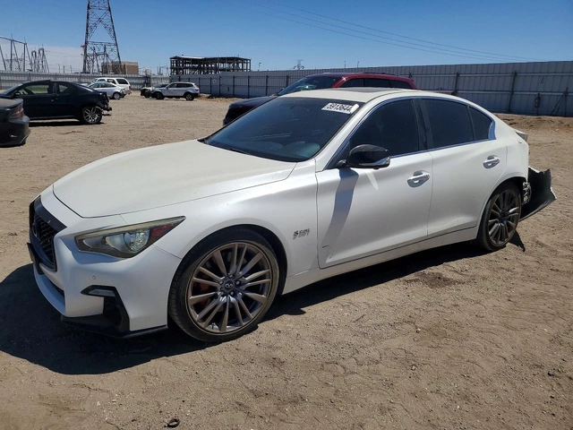 Infiniti Q50 RED SPORT 400* КОЖА* ПОДГРЕВ* ШИБИДАХ* - автомобили, коли, обяви за нови и употребявани 2