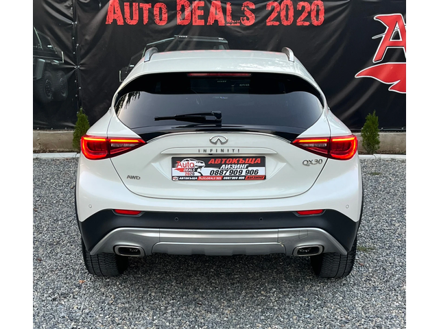 Infiniti QX30 2.2D* 4X4* PANORAMA* KEYLESS* СОБСТВЕН ЛИЗИНГ - автомобили, коли, обяви за нови и употребявани 6