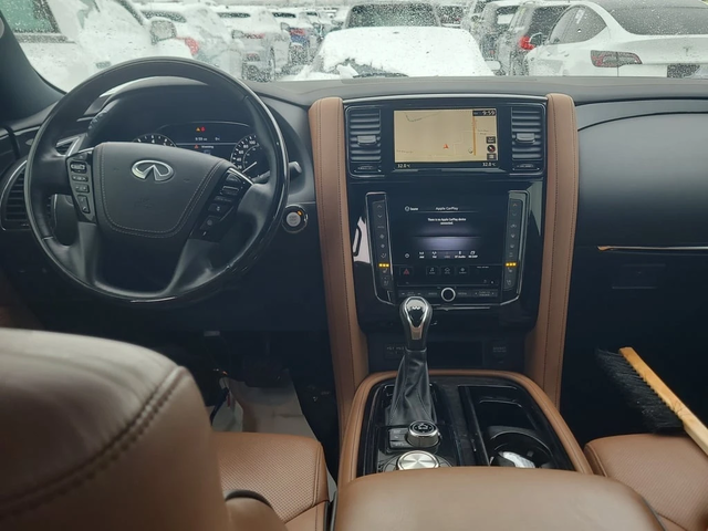 Infiniti QX80 * LUXE * CARFAX * ЦЕНА ДО БГ - автомобили, коли, обяви за нови и употребявани 10