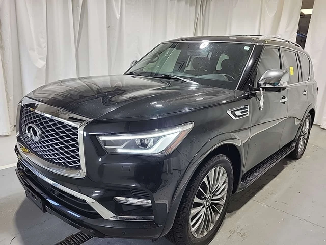 Infiniti QX80 LUXE| ОТ ПРЕДСТАВИТЕЛСТВО| DISTRONIC| ОБДУХ| ПОДГР - автомобили, коли, обяви за нови и употребявани 0