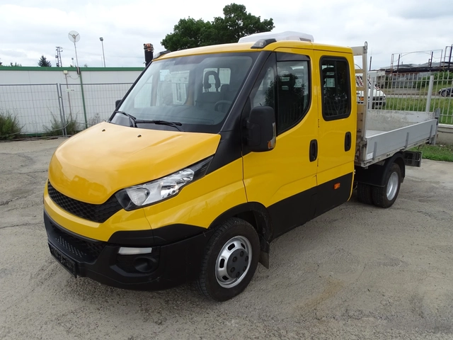 Iveco 35c17 3.0HPI * 7-места* ГОРЕН КЛИМАТИК НА КАБИНАТА - автомобили, коли, обяви за нови и употребявани 8
