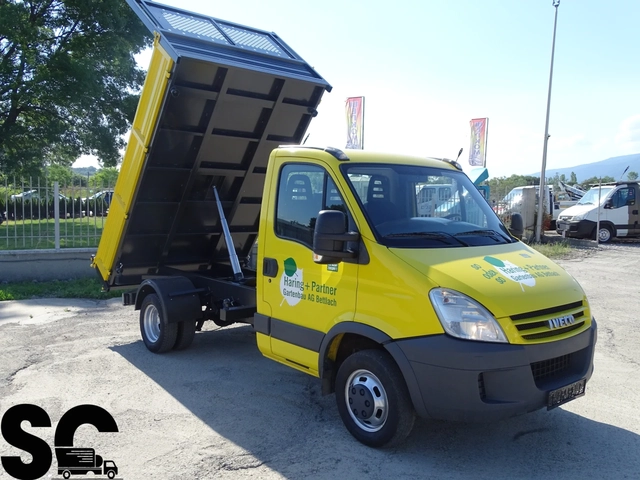 Iveco 35c18 3.0HPI  КАТ. * Б * ТРИСТРАНЕН САМОСВАЛ * - автомобили, коли, обяви за нови и употребявани 0