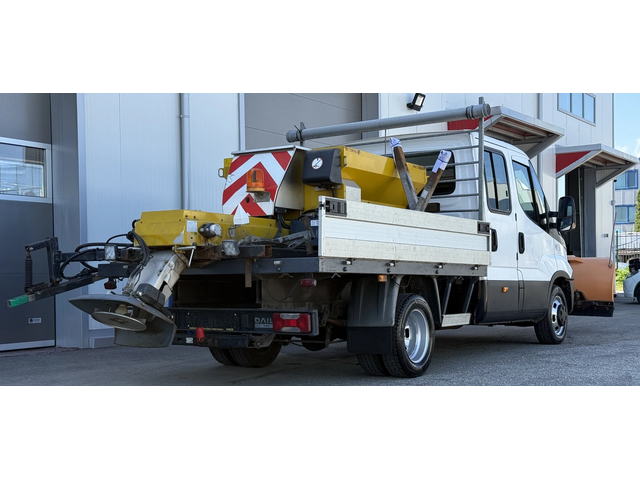 Iveco Daily Снегорин с Опесъчител 35 C 13 Категория "Б" - автомобили, коли, обяви за нови и употребявани 4