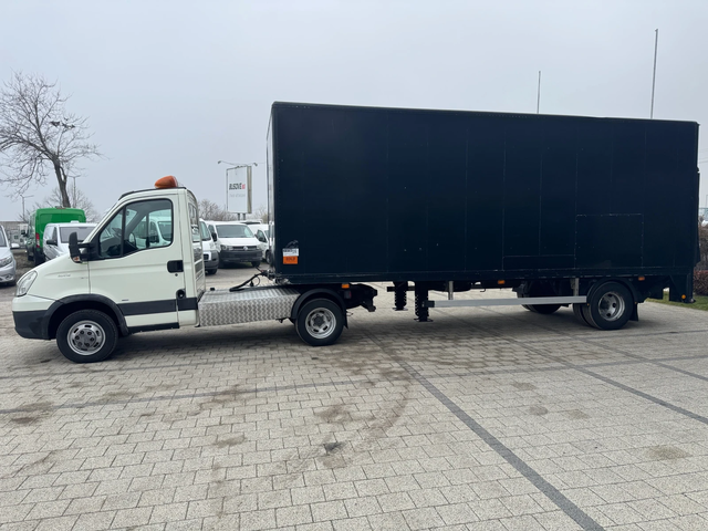 Iveco Daily 35C18 Б+ Е влекач с ремарке 6, 50м падащ борд - автомобили, коли, обяви за нови и употребявани 2