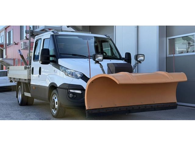 Iveco Daily Снегорин с Опесъчител 35 C 13 Категория "Б" - автомобили, коли, обяви за нови и употребявани 6