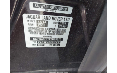 Jaguar Xf 3.0L V-6 DI, DOHC, VVT, SUPERCHARGER, 340HP Rear Wheel Drive - автомобили, коли, обяви за нови и употребявани 8