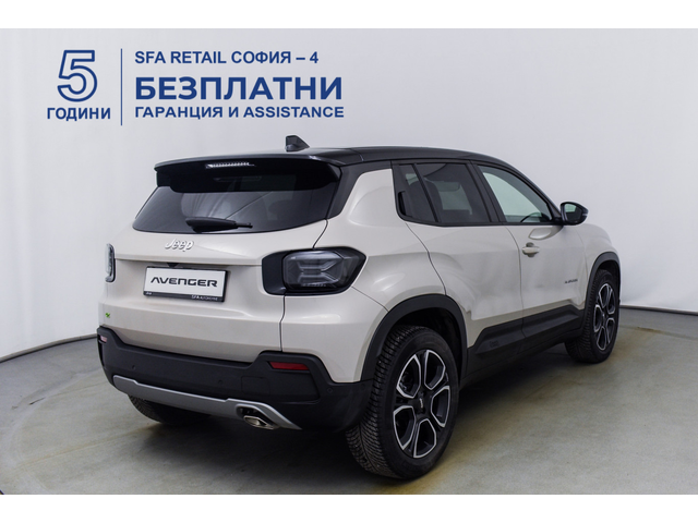 Jeep AVENGER SUMMIT 1.2 e-Hybrid 48V Petrol 100 hp 6-DCT - автомобили, коли, обяви за нови и употребявани 5