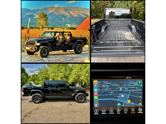 Jeep Gladiator RUBICON 3.6 V6 - автомобили, коли, обяви за нови и употребявани 5